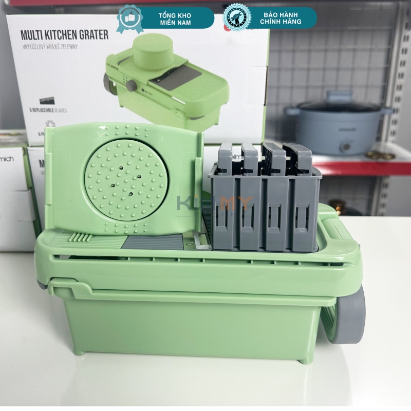 Bộ bào - gọt rau củ đa năng 5 món Elmich EL8426